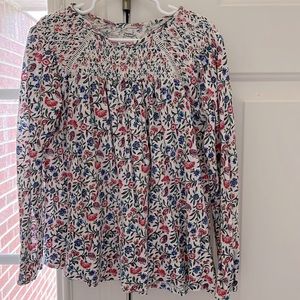 Old Navy floral shirt